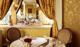 Interior of Lasserre Restaurant - Champs Elysees Paris