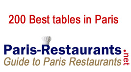 The unique selection of the 200 best tables in Paris : Gourmet, trendy, bistros, brasseries... in all districts of the city of lights